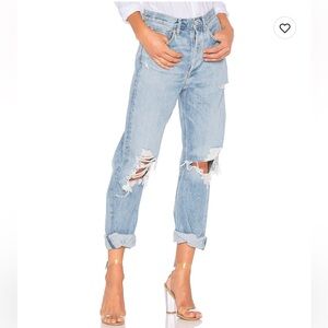 90'S MID RISE LOOSE FIT
AGOLDE
Color: Fall Out
Size: 23
